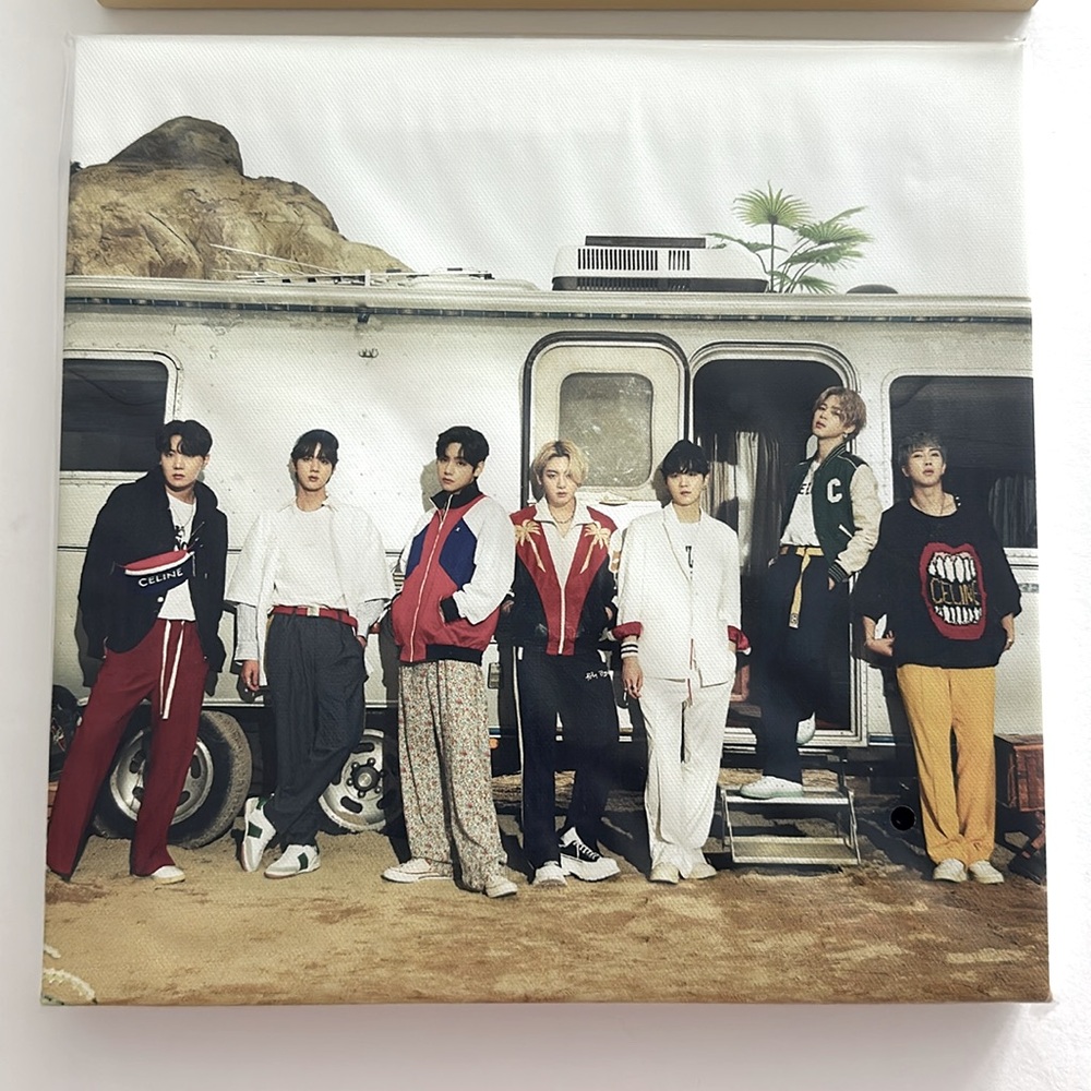 BTS canvas photo